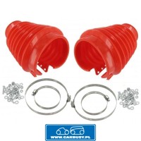 Manszeta Swing Axle skręcana czerwona (para)