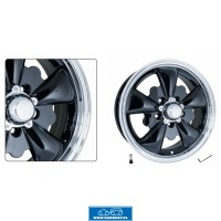 Felga EMPI 5-SPOKE 5x112 czarna/polerowana