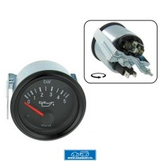 Wskaźnik ciśnienia oleju 0-5 bar Ø 52 mm (VDO)