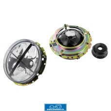Wkład do reflektora H4, 67- z krzyżem clear (para)
