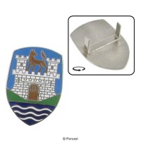 Emblemat WOLFSBURG CREST niebieski