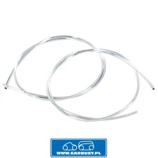 Chromowana listwa na rynienkę (para) KG