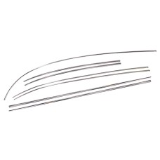 Listwy ozdobne zestaw Garbus 08/66-07/67 nierdzewka