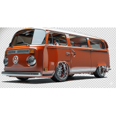 Aluminiowa listwa na próg Westfalia Bus 08/67-07/79