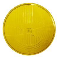 Szkło reflektora (żółte) Hella H4 Garbus/Bus 07/67- Typ3/Typ181