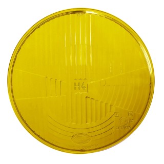 Szkło reflektora (żółte) Hella H4 Garbus/Bus 07/67- Typ3/Typ181