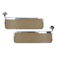 Daszek przeciwsłoneczny Bus 03/55-07/58 Deluxe brązowy (para)