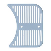 Grill prawy z otworami na listwę Garbus 08/57-