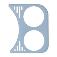 Grill prawy z otworami na wskaźniki 52mm Garbus 08/57-