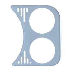 Grill prawy z otworami na wskaźniki 52mm Garbus 08/57-