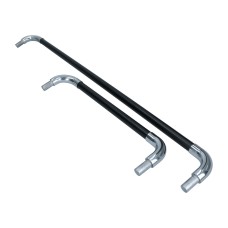 Zestaw rączek do środkowej kanapy (3 osobowej) Bus -04/61 - czarne