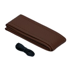 Pokrowiec na kierownica winylowy brązowy (45cm/17,5") Bus