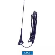 Antena dachowa 16V z przewodem, wygląd GTI, 410 mm Antena dachowa 16V z przewodem, wygląd GTI, 410 mm