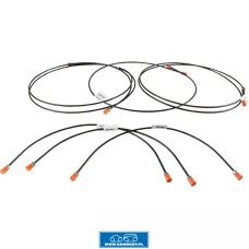 Zestaw przewodów hamulcowych do modeli bez wspomagania hamulca i regulatora ciśnienia hamowania