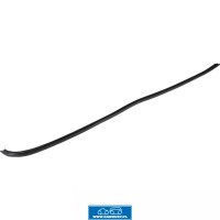 Skrobaczka do szyb drzwi, zewnętrzna, czarna, 900 mm, lewa