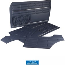 Zestaw boczków, 4 sztuki, ciemnoniebieskie KG