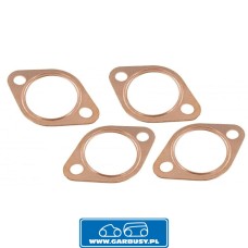Miedziane uszczelki wydechowe do rurek 38mm (4 sztuki)