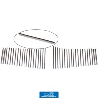 Aluminiowa listwa nawiewu pod tylną szybą OVAL komplet