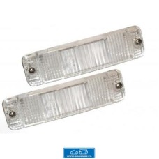 Klosz kierunkowskazu przezroczysty (para)