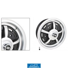 Felga aluminiowa Sprintstar polerowana na kolor czarny matowy (1szt.) 5 x 205  5x15