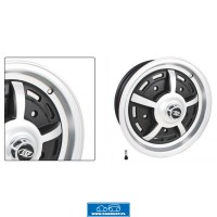 Felga aluminiowa Sprintstar polerowana na kolor czarny matowy (1szt.) 5 x 205  5x15