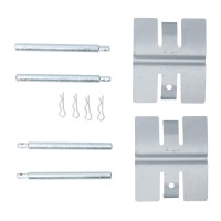 Zestaw montażowy klocków hamulcowych Girling Bus 08/74-07/86