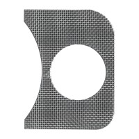 Siatka pod prawy grill na deskę Garbus 08/57- (1 otwór 52mm)