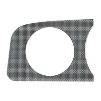 Siatka pod lewy grill na deskę Garbus 08/57- (1 otwór 80mm)