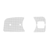 Siatki pod grille na deskę (pod wskaźnik paliwa) Garbus 08/57-