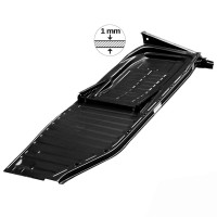 Panel podłogowy lewy Garbus 09/69-08/72 (1,0mm) Szyna fotela T Jakość A