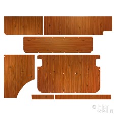 Zestaw paneli wewnętrznych Westfalia Berlin Bus 08/67-07/79