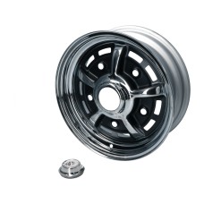 BBT Sprintstar felga 5,5x15", ET+25 (5x205) chrom/czarna