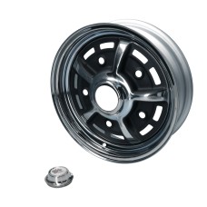 BBT Sprintstar felga 4,5x15", ET+25 (5x205) chrom/czarna