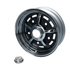 BBT Sprintstar felga 5,5x15", ET+10 (5x205) chrom/czarna