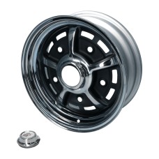 BBT Sprintstar felga 5,5x15", ET+15 (5x205) chrom/czarna