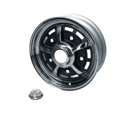 BBT Sprintstar felga 5,5x15", ET+34 (5x205) chrom/czarna