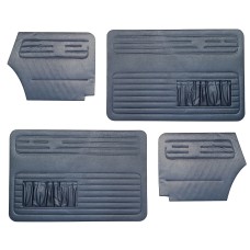 Boczki do drzwi zestaw cabrio niebieski 4 szt. Type 1 08/66-07/72