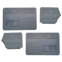 Boczki do drzwi zestaw cabrio szary 4 szt. Type 1 08/72-