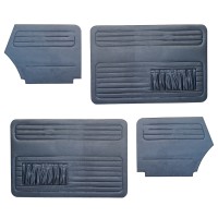 Boczki do drzwi zestaw cabrio niebieski 4 szt. Type 1 08/72-