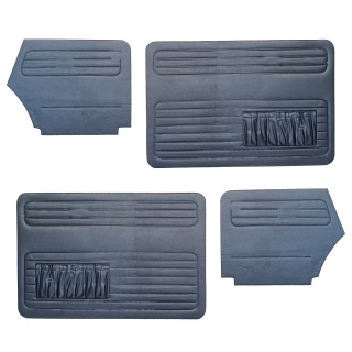 Boczki do drzwi zestaw cabrio niebieski 4 szt. Type 1 08/72-