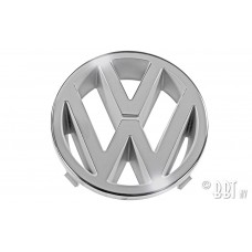 Emblemat VW chrom - 125mm (Original) T25 08/87- 07/92