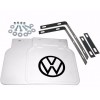 Chlapacze z logo VW komplet BIAŁE 2szt.