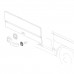 Uszczelka zamka klapy bocznej cargo mała Bus Pick-up T25 05/79-07/92