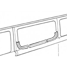 T2 68-79 Panele naprawcze bocznego okna drzwi suw. 3szt.