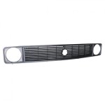Grill czarny do lamp okrągłych T25 -85 95mm logo