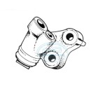 Cylinderek hamulcowy przód lewy T2 -63 Cylinderek hamulcowy przód lewy T2 -63