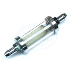 Filtr paliwa chromowany końcówka 3/8 cala  10mm