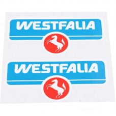 Naklejka Westfalia, 100x45 mm 2 szt.