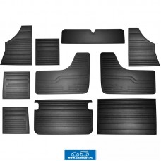 Zestaw boczków, 10 sztuk, czarne Bus T2 08/70-07/79