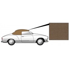 Poszycie dachu zewnęrzne KG 68-69 brązowy canvas